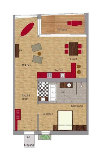 Z1-Das Haus Zwenkau Bagian luar foto