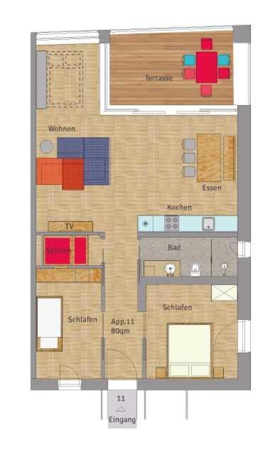 Z1-Das Haus Zwenkau Bagian luar foto
